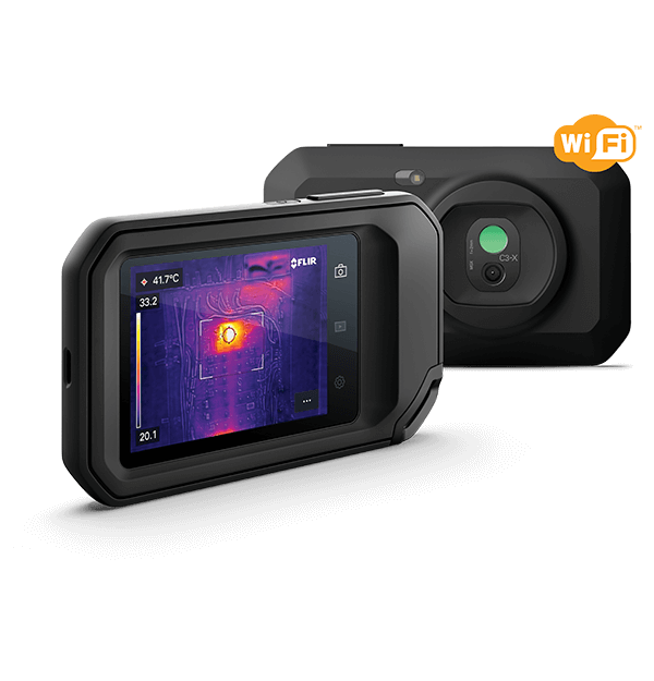 FLIR C3-X Compact Thermal Camera with Cloud Connectivity and Wi-Fi